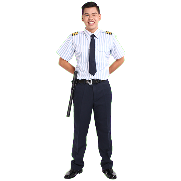 Security guard uniform and its accessories 